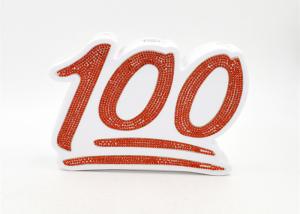 Wholesale Creative 100 Shaped Red Acrylic Evening Clutch Bags For Women Daily Use from china suppliers
