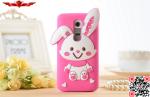 New Arrival Brand New 100% Qualify Cartoon Silicone Cover Case For LG G2 Multi