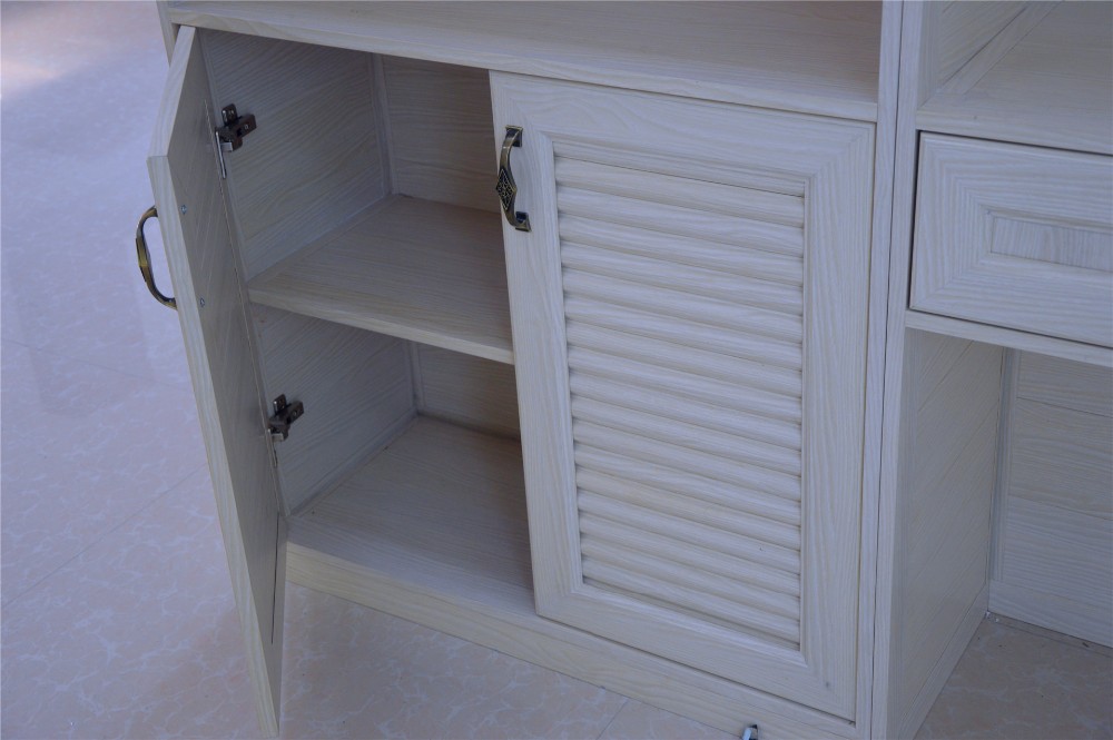 Sustainable Aluminium Fabrication Bookshelf Living Room Book Storage Cabinet
