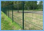Vinyl Electrostaic Paint Curved Metal Fence Powder Galvanized welded wire fence