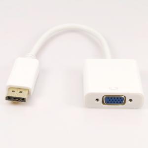 Wholesale 1Pcs Display Port DP Male to VGA Female Converter 1080P Adapter Display Port Connectors from china suppliers