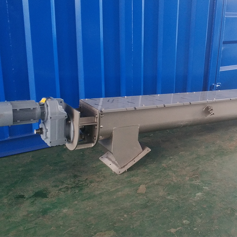 OEM Custom Sewage Treatment Equipment Auger Screw Conveyor Machine Conveyor System