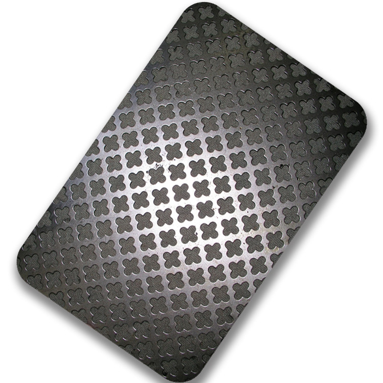 Custom SUS 304 316 316l 3mm Perforated Stainless Steel Sheet For Dining Hall Screen