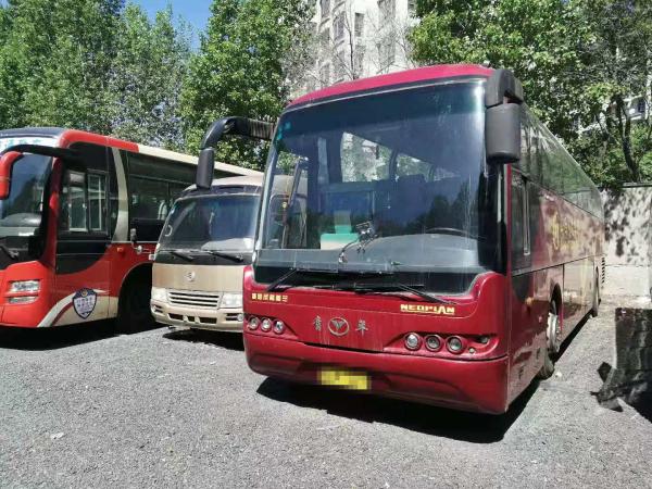 JNP6122DEB Youngman Tourism Used Passenger Coach Bus 2013 Year 48 Seats Left