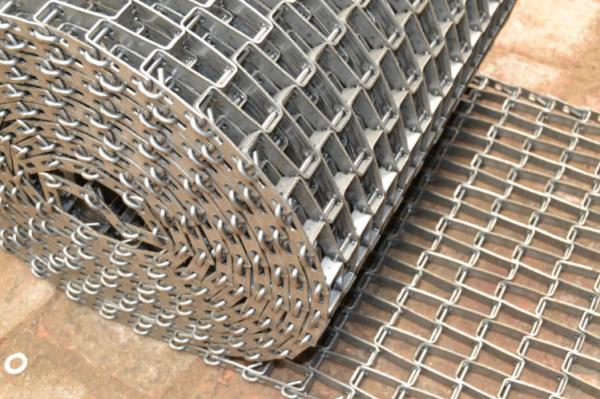 Automation Accessories Flat Belt Conveyor , Stainless Steel Honeycomb Belt