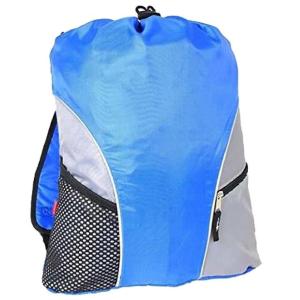 Wholesale Blue Nylon Drawstring Promotional Products Backpacks For Swimming Gymsack Shoe from china suppliers