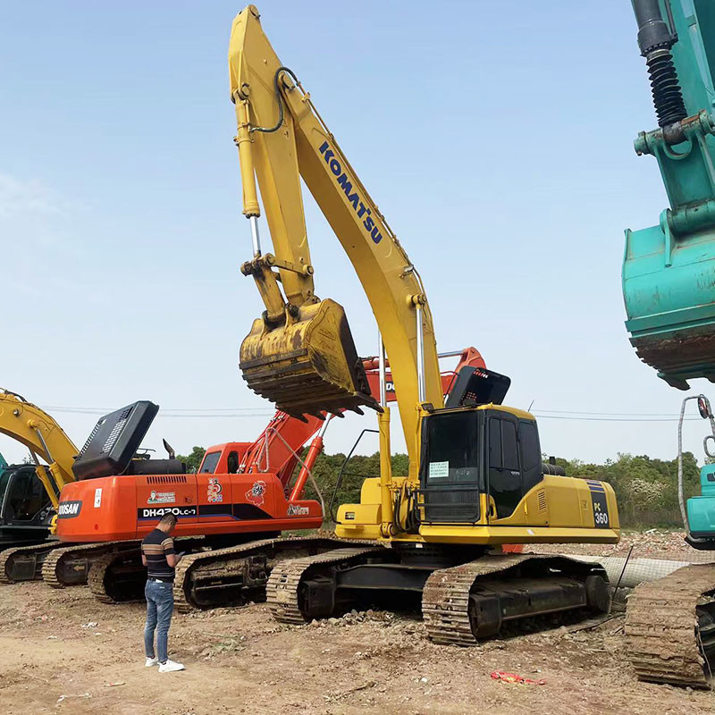 36Ton Used Komatsu Excavators PC360-7 Machine Digger Industrial Construction