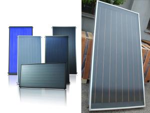 Wholesale solar water heating flat panel collector from china suppliers
