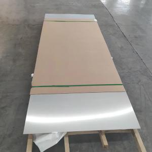 Wholesale 8K 2D Food Grade 316 304 Stainless Steel Sheet Cold Rolled JIS DIN 1000mm Metal SS Plate from china suppliers
