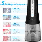 Professional Rechargeable Water Flosser 40-130PSI Water Pressure Waterproof
