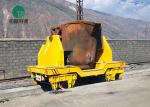 75 Ton Battery Powered Slope Deck Billet Paper Roll Transfer Slag Pot Carrier