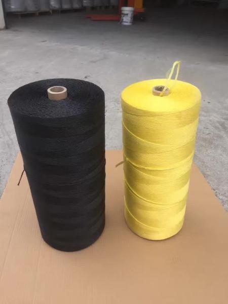 PP Offshore Flame Retardant Fillers Black Color Twisted High Tenacity 1.3 - 3.5g