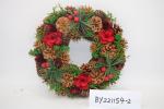 Wholesale Artificial Christmas Door Decoration Supplies Nature Pine Cone Large