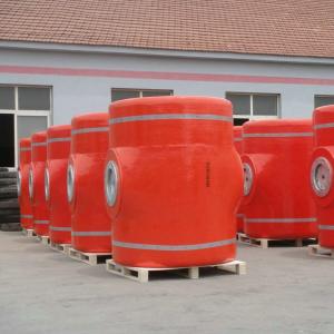 Wholesale Cylindrical Anchor Floater Offshore Floating PE PVC EVA Mooring Buoys from china suppliers
