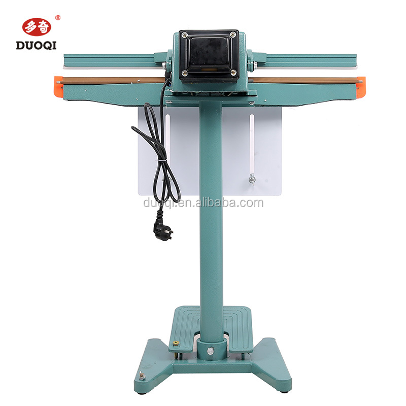 Easy to Operate DUOQI PFS-650*1 Food Industry Aluminum Frame Foot Pedal Sealing Machine