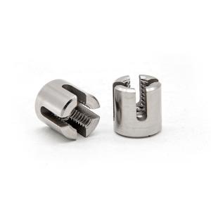 Wholesale Stainless Steel Cord Collection Wire Rope Cross Clamp Durable And Suitable For Outdoor from china suppliers
