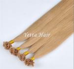 Professional Pure Indian Pre Bonded Hair Extensions Tangle Shed Free