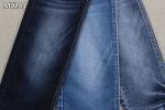 Stretch Cotton Fake Knit Denim Jeans Fabric With Double Layers 10.9 Ounce