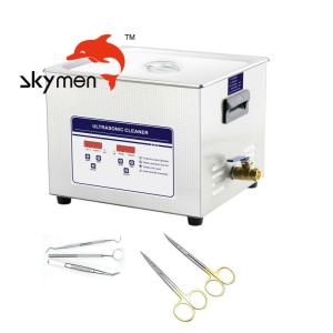 Wholesale Digital Timer Heater Medical Ultrasonic Cleaner Dental Instruments Sterilizing 10L 240W from china suppliers