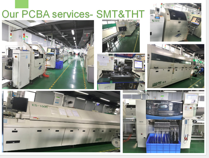 Industrial Security ROHS Medical PCB Assembly B Customized with Laser Hole Filling and X-RAY Inspection OFN