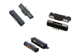 Wholesale Smart Wearable Magnetic Pogo Pin , Miniature Pogo Pins 1000000 Cycles from china suppliers