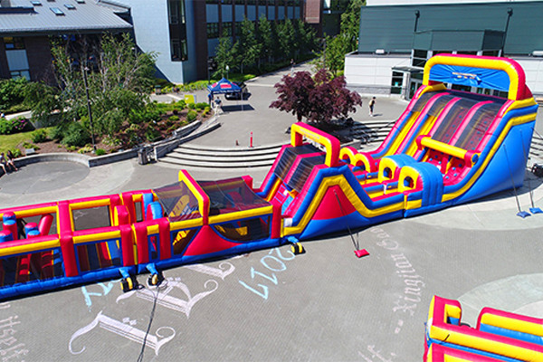 Fun Obstacle Course Inflatable Rentals Inflatable Wipeout Course For Adults