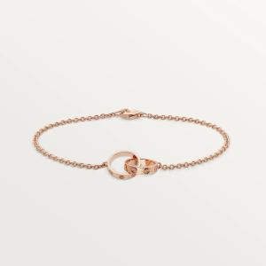 Wholesale 7 Inch Length 18K Solid Gold Jewellery Bracelet 3.71g Weight For LOVE from china suppliers