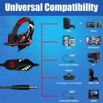 Sport Noise Cancelling PC Gaming Headset For PS5 Xbox OmniDirectional Adjustable