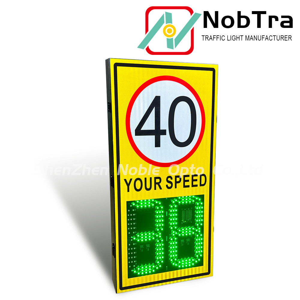 Effective Speed Limit Enforcement Radar Aware Speed Signs with Detection Range Up To 150 Meters