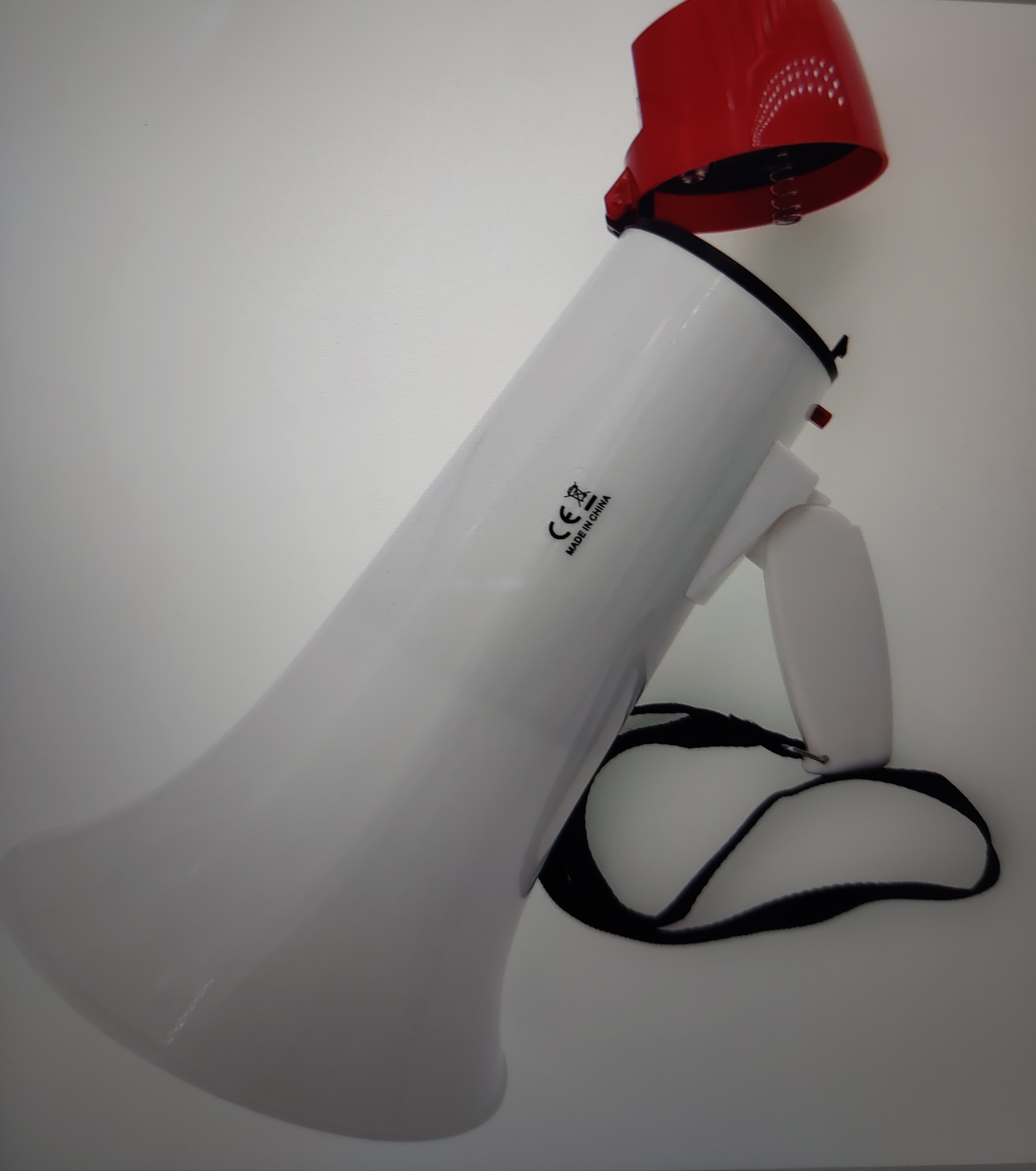 230 X 350MM Police Buzzer Horn 1KM To 1.5KM Mini Portable Megaphone