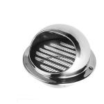 125MM Plastic Semi Rigid Flexible Duct for Stainless Steel Round Vent Cover Wall