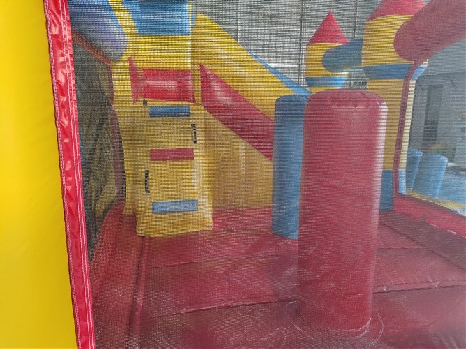 Party Inflatable Combo House Children Outdoor Inflatable Jumping Castle With Dry Slide
