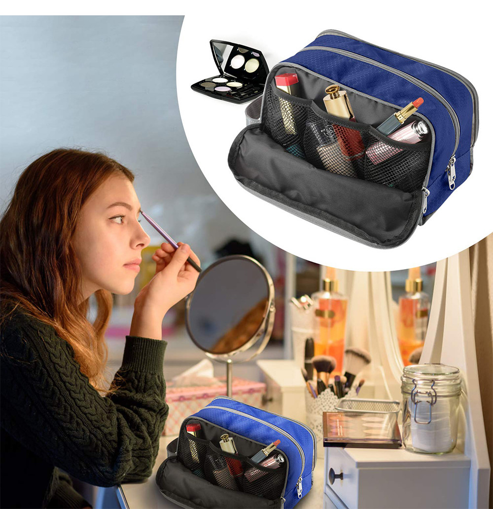 Lightweight Waterproof Breathable Mesh Make Up Bag