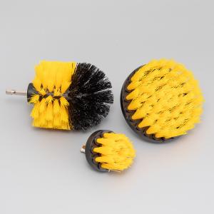 Wholesale 3pcs Yellow Drill Scrubber Brush 3.5in from china suppliers