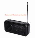 Receiver Solar Rechargeable Radio Rechargeable Am FM Radio Wb 3 Band Outdoor
