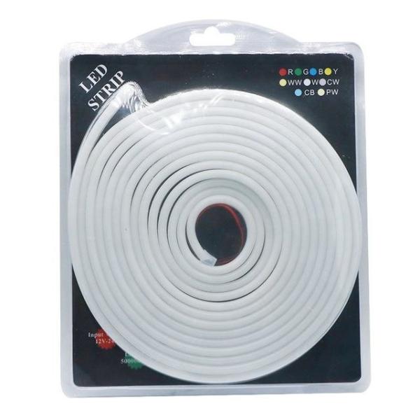 IP67 Big 220V Neon Light 12V 16mm Outdoor 2835 SMD Waterproof Luces Smart LED Strip Lights