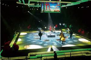 Wholesale IP65 Led Dance Floor Lighting , High Brightness Portable Lighted Dance Floor from china suppliers