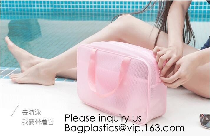 Waterproof PVC Cosmetic Pouch Wholesale Cheap Make Up Makeup Case Bag Travel Toiletry Pouch Organizer, bagease, bagplast