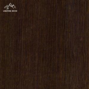 Wholesale Smoked Oak Veneer Quarter Cut 0.45mm Moisture Content 8%±2% Natural Wood Veneer Sheet from china suppliers