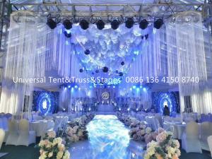 Wholesale Luxury Wedding Tent with Lighting Truss and Stage system from china suppliers