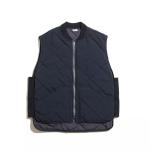 Winter Solid Men′ S Diamond Quilted Zipper Sleeveless Jacket Vest