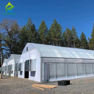Wholesale OEM 2m 2.5m Wall Height Light Deprivation Greenhouse For Cannabis from china suppliers