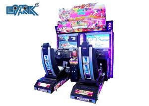 Wholesale Double Players Outrun Racing Simulator Racing Game Machine With Red Seats from china suppliers