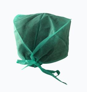 Wholesale Green Disposable Bouffant Surgical Caps Disposable Scrub Hats from china suppliers