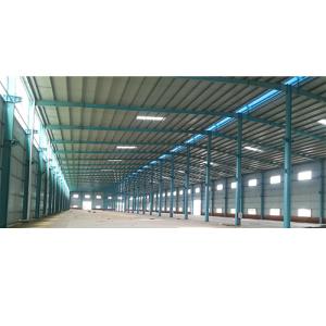 Wholesale Heavy Duty Steel Structure Building Warehouse , Industrial Metal Building Construction from china suppliers