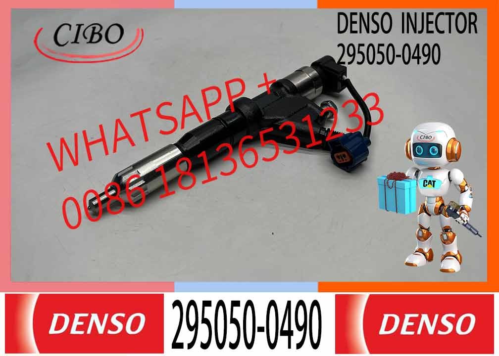 Car Engine Common Rail Injector 23670-E0220 295050-0490 Injector 295050-2570 295050-0490 For Hino Heavy Duty Truck E13C