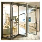 Project Consultation At Building Material Store 70mm Aluminum Bi-fold Doors With