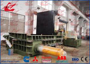 Wholesale 250Ton Turn Out Hydraulic Metal Baler Heavy Duty Scrap Baling Press Machine 60kW Motor from china suppliers