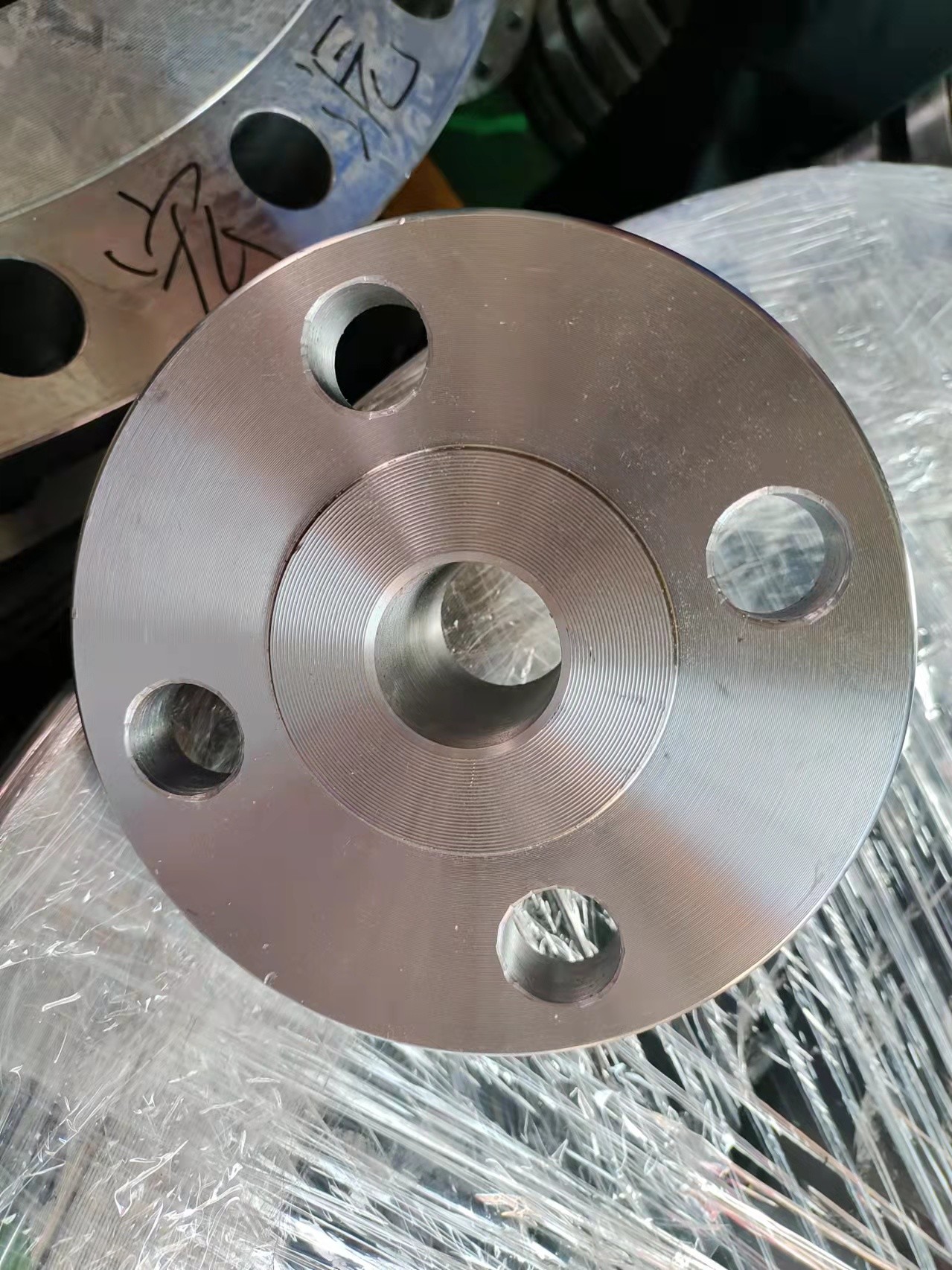 ASTM A694 F65 Black Steel Pipe Flanges F60 PN100 Carbon Steel WPB A234