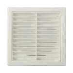 Fixed Louvre Grille 100 125 150mm AU Accessories Plastic Gravity Grille for
